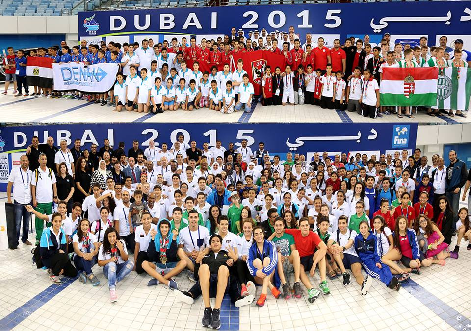 Open Age Arab Swimming Championship 2015 - Dubai, UAE