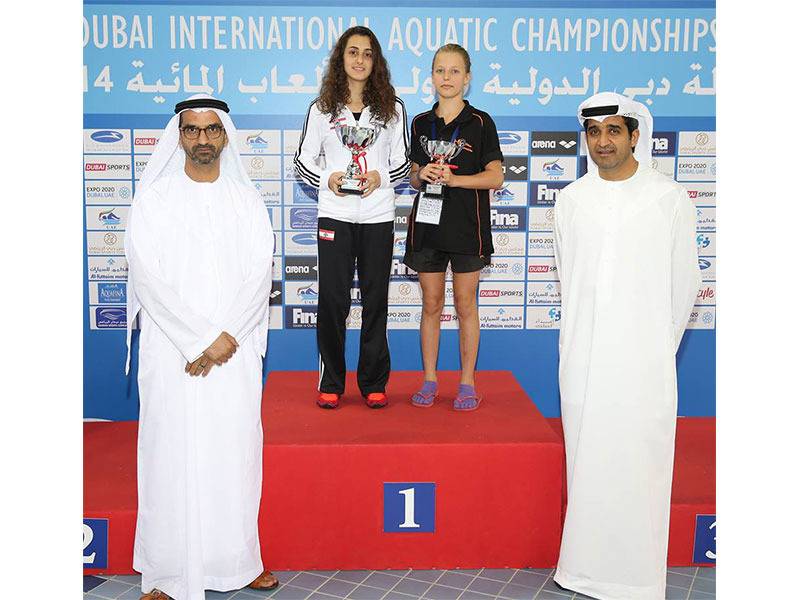 4th Dubai International Swimming Championships 2014 Dubai, UAE Events Lebanese Swim